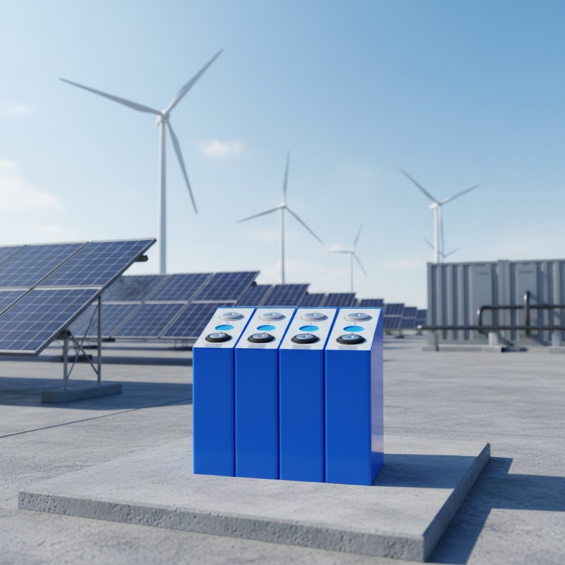 Rechargeable 105Ah LFP Cell for Energy Storage