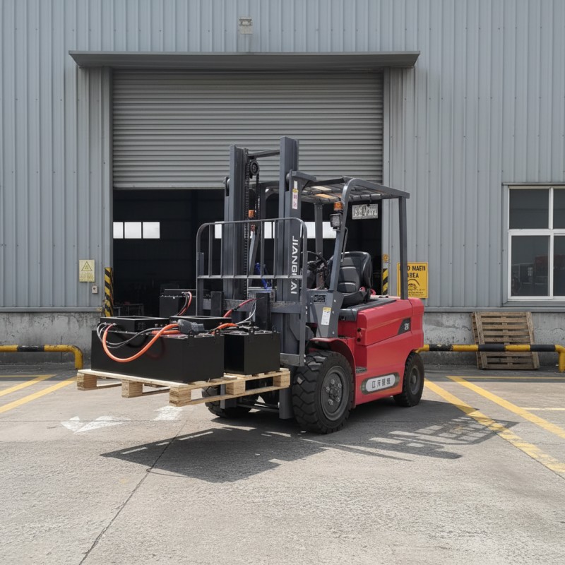 High Performance 76.8V 210Ah Lithium Forklift Battery